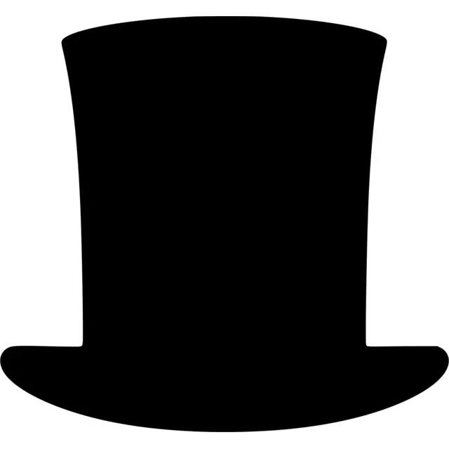 Abraham Lincoln Hat Silhouette