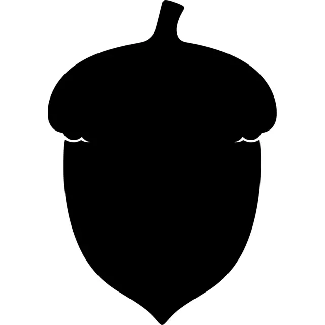 Acorn Silhouette