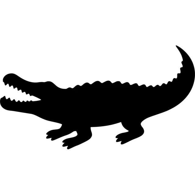 Alligator Silhouette