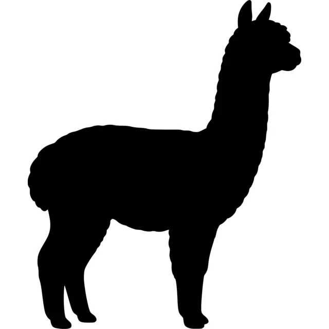 Alpaca Silhouette