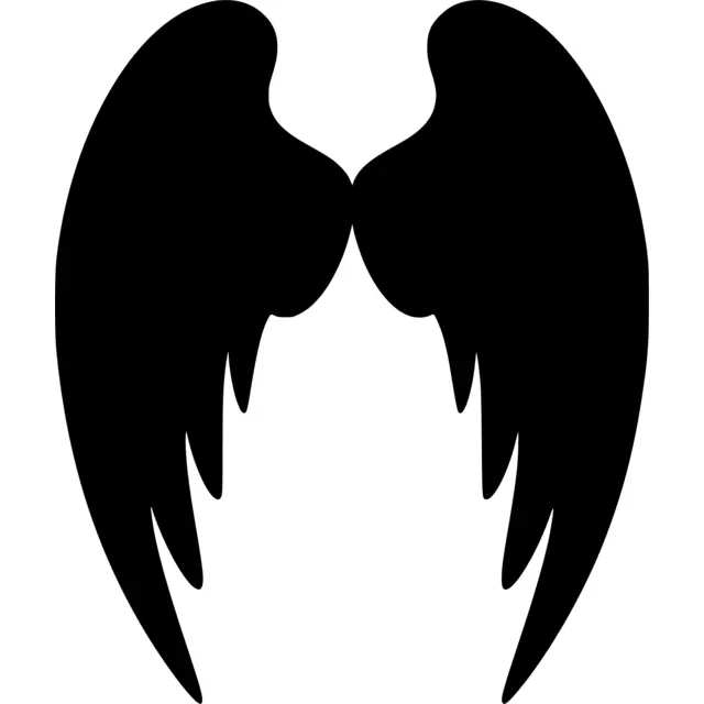 Angel Wings Silhouette