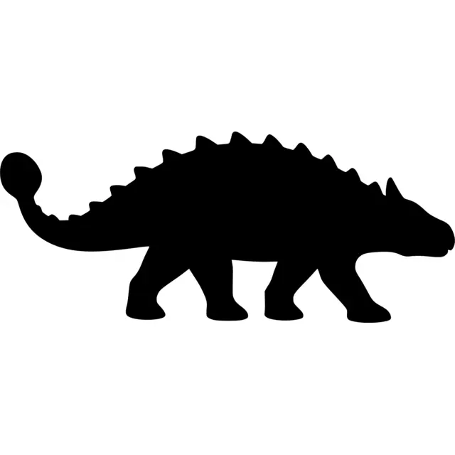 Ankylosaurus Silhouette