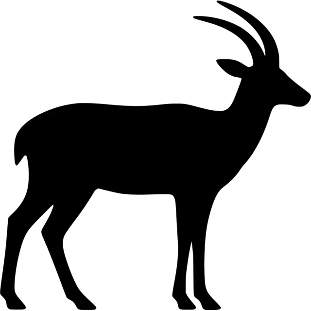 Antelope Silhouette