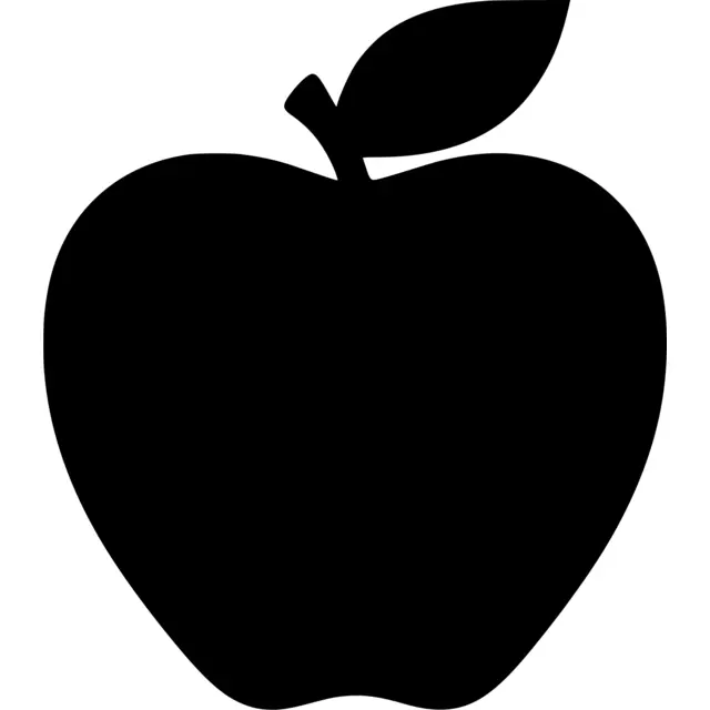 Apple Silhouette