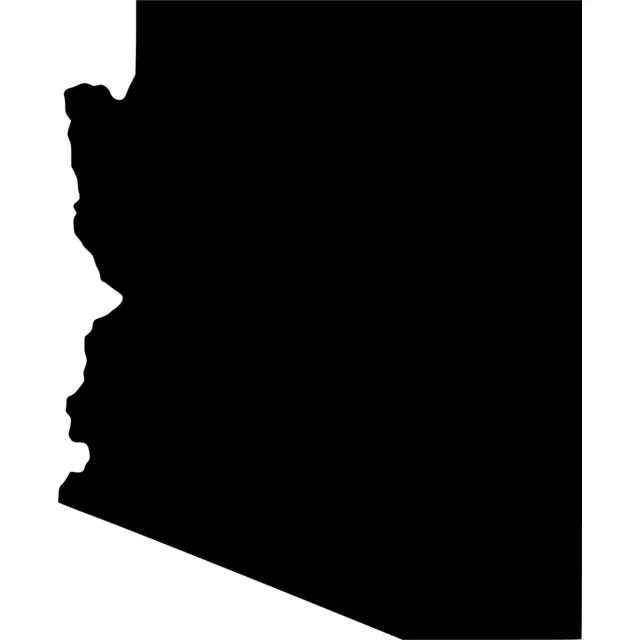 Arizona Map Silhouette