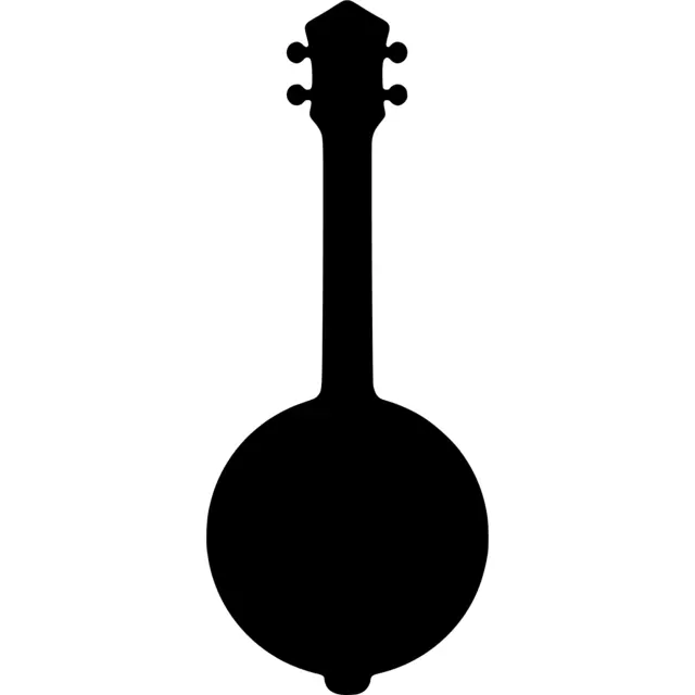Banjo Silhouette