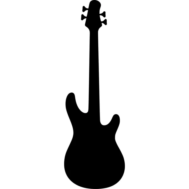 Bass Guitar Silhouette