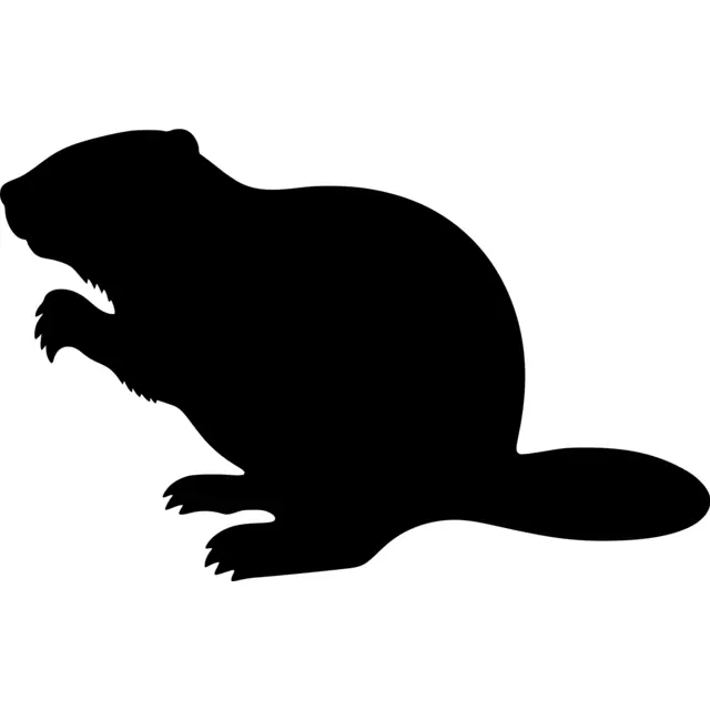 Beaver Silhouette