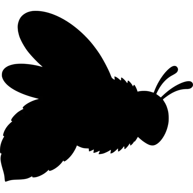 Bee Silhouette