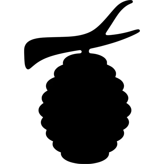 Beehive Silhouette