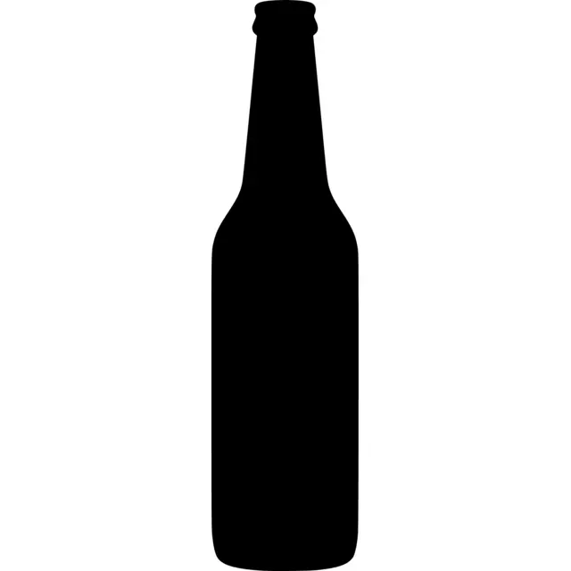 Beer Bottle Silhouette