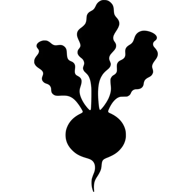 Beet Silhouette