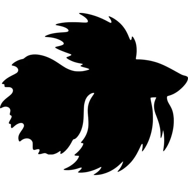 Betta Fish Silhouette