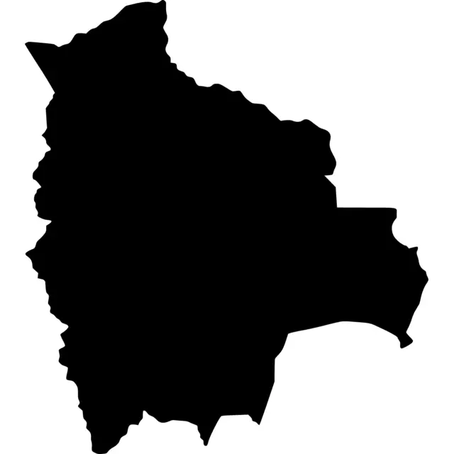 Bolivia Silhouette