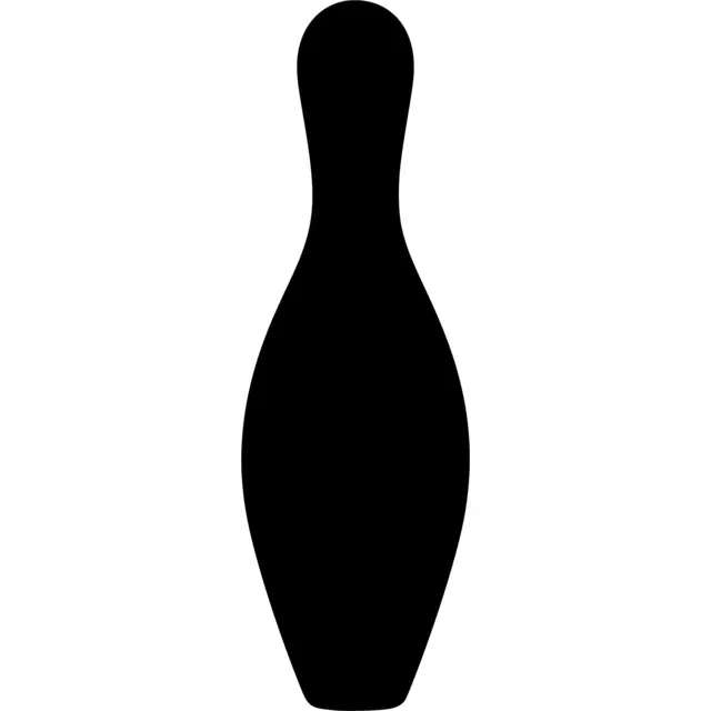 Bowling Pin Silhouette