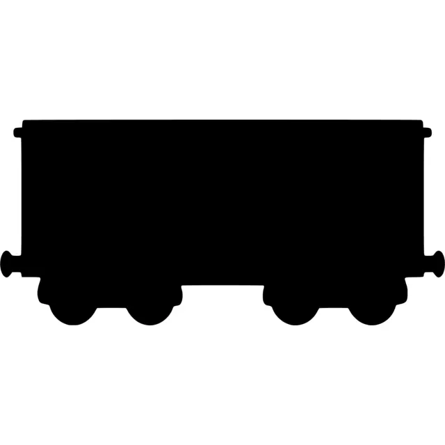 Boxcar Silhouette