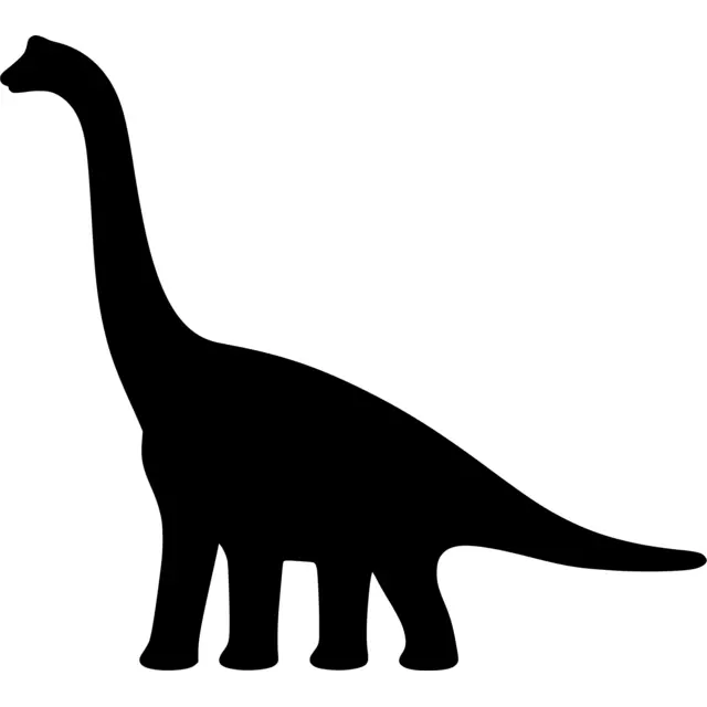 Brachiosaurus Silhouette