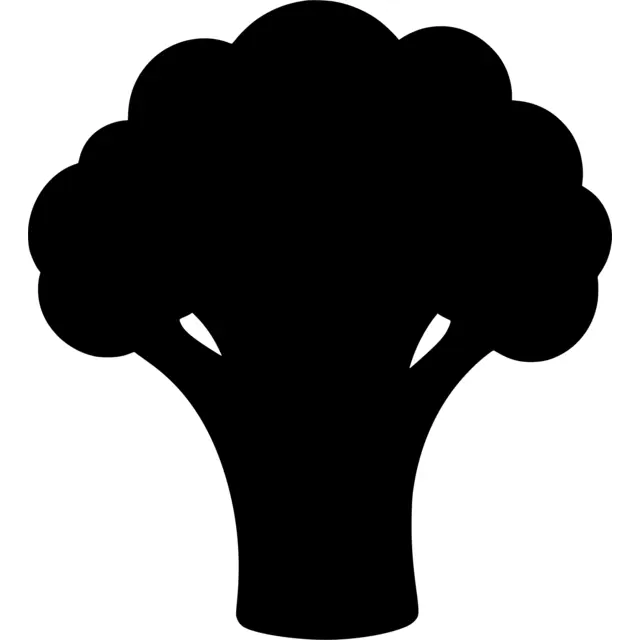 Broccoli Silhouette