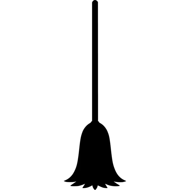 Broom Silhouette