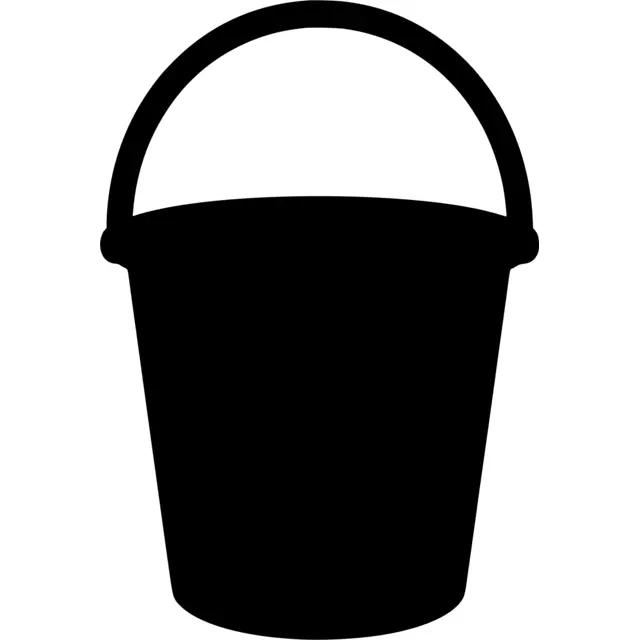 Bucket Silhouette