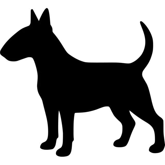 Bull Terrier Silhouette