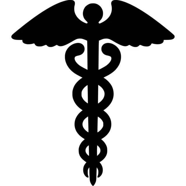 Caduceus Silhouette
