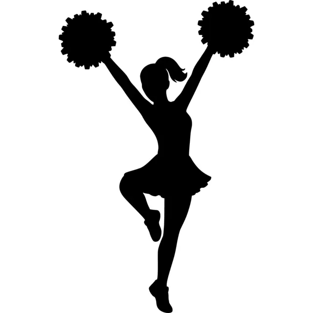 Cheerleader Silhouette