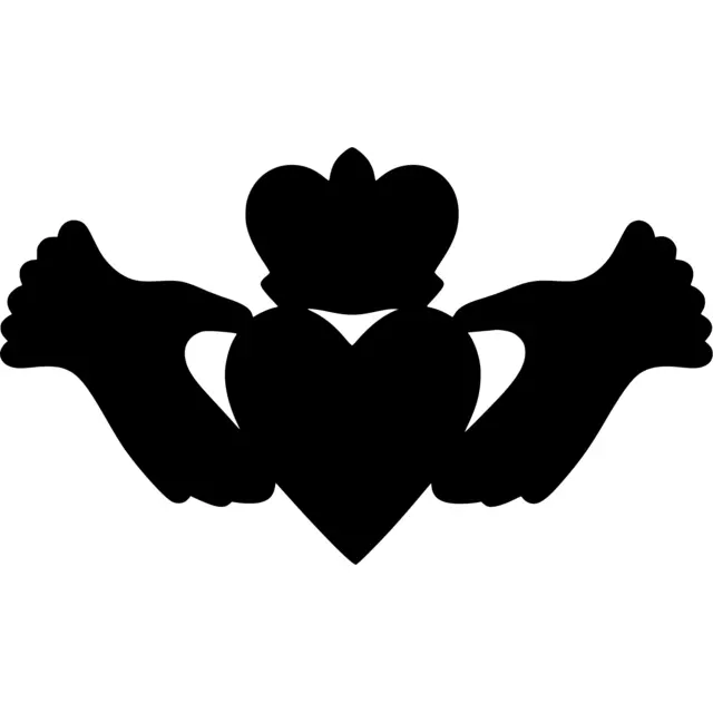 Claddagh Silhouette