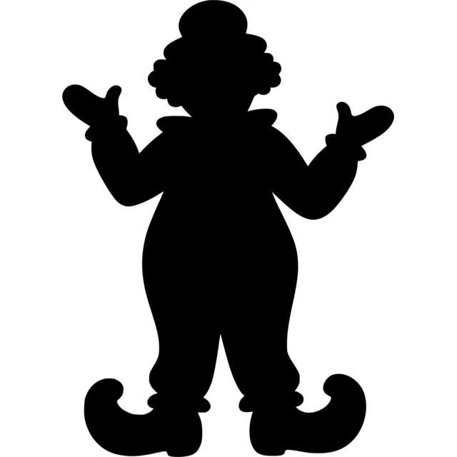 Clown Silhouette