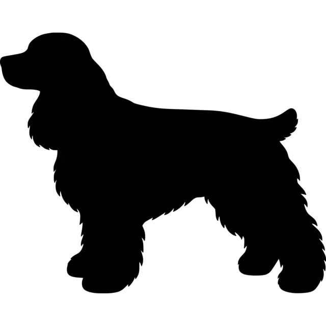Cocker Spaniel Silhouette