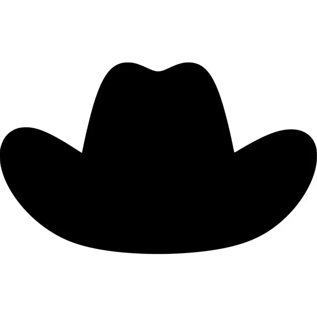 Cowboy Hat Silhouette