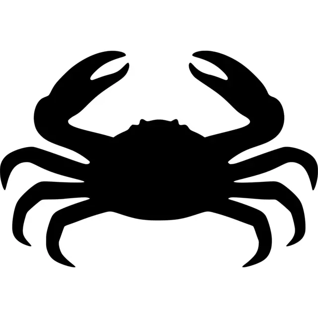 Crab Silhouette