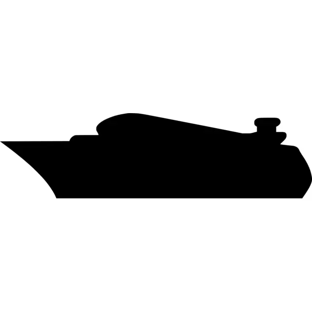 Cruise Ship Silhouette