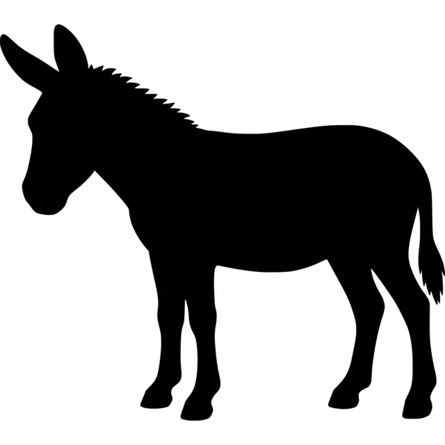 Donkey Silhouette
