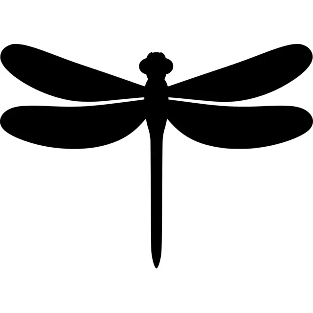 Dragonfly Silhouette