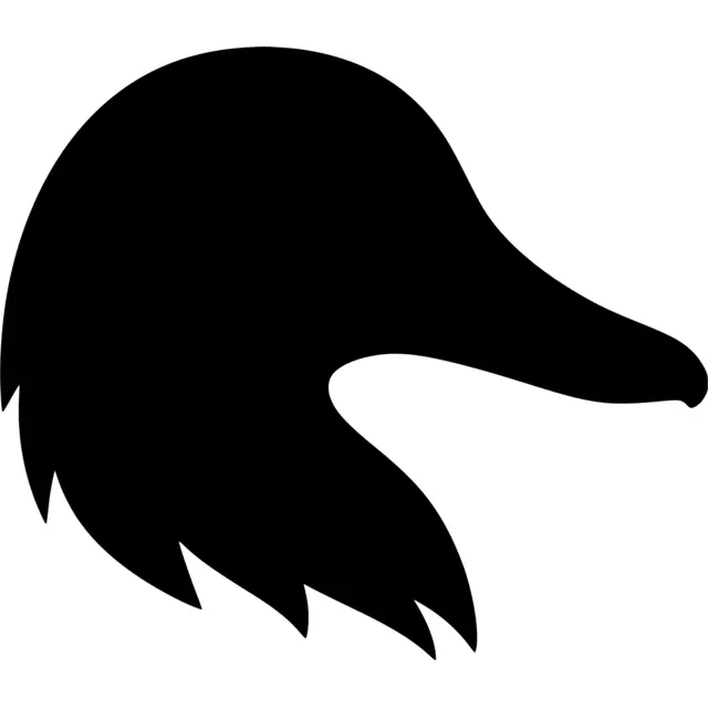 Duck Head Silhouette