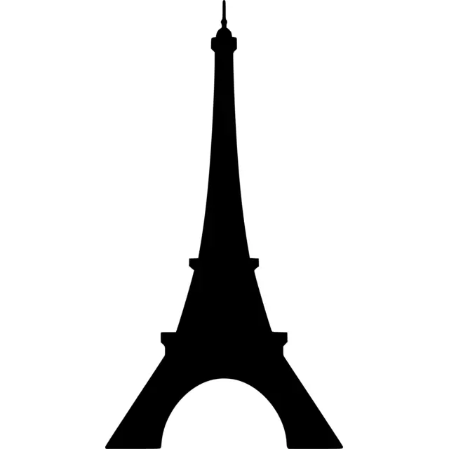 Eiffel Tower Silhouette