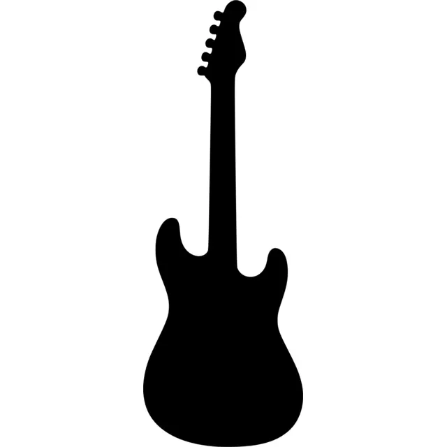 Electric Guitar Silhouette