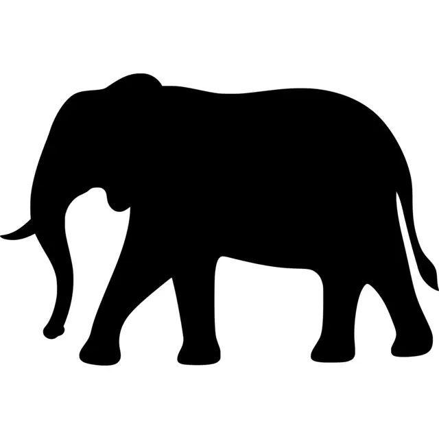 Elephant Silhouette