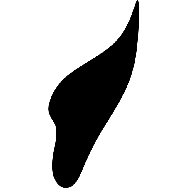 Elf Ear Silhouette