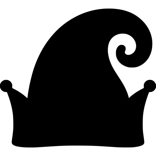 Elf Hat Silhouette
