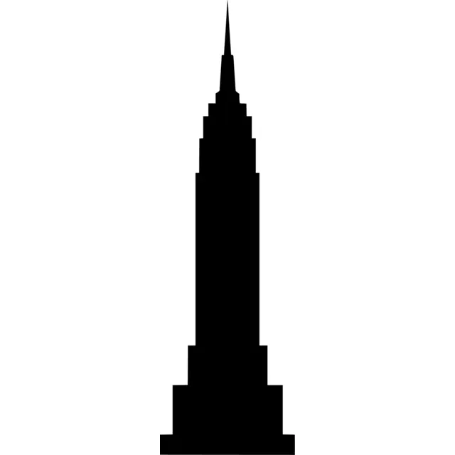 Empire State Building Silhouette
