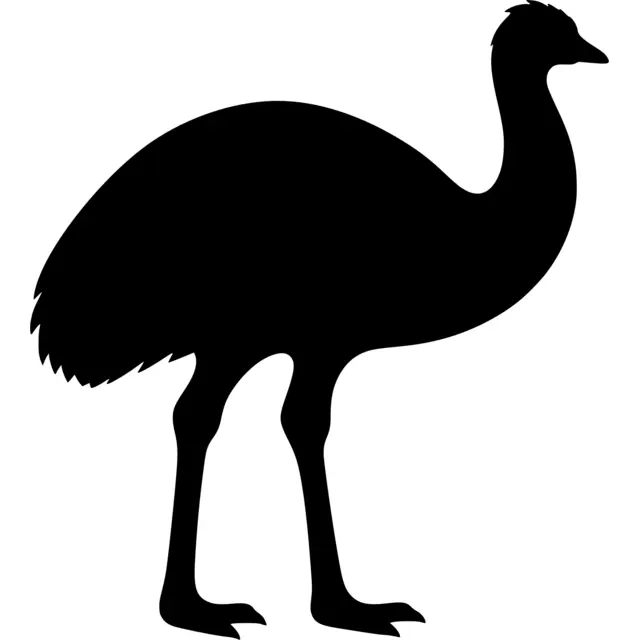 Emu Silhouette