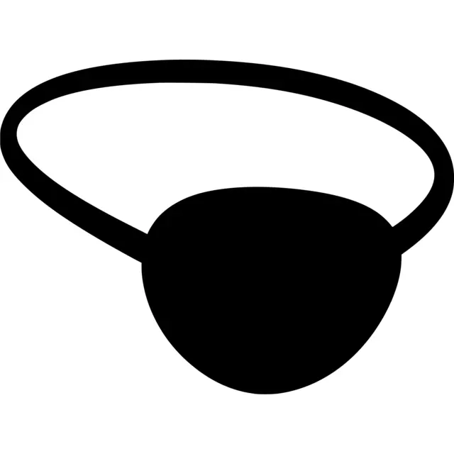 Eye Patch Silhouette