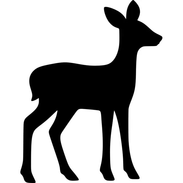 Fawn Silhouette