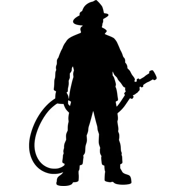 Fireman Silhouette