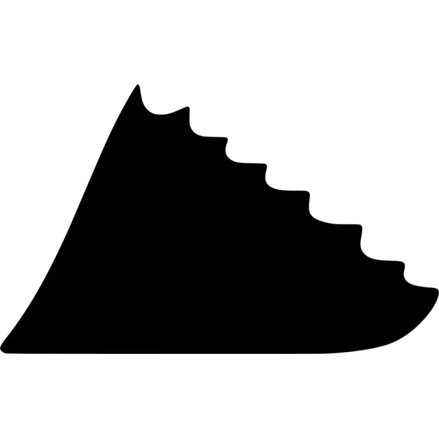 Fish Fin Silhouette