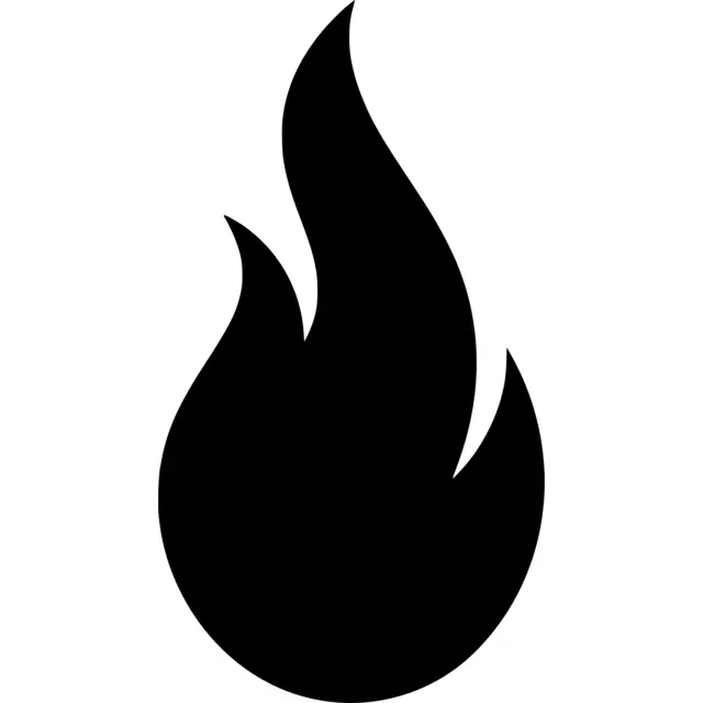 Flame Silhouette