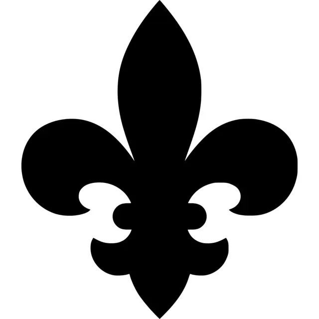 Fleur De Lis Silhouette