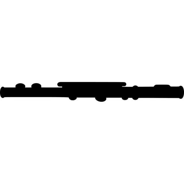 Flute Silhouette
